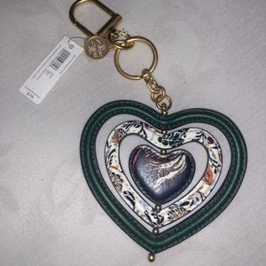 Tory Burch Heart Keychain
